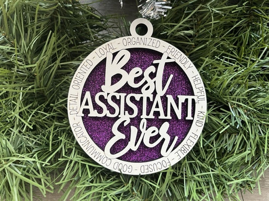 Best Assistant Ever Ornament