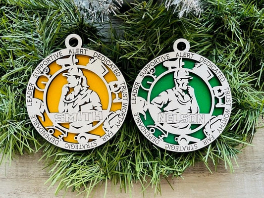 Coach Ornament/ Personalized Ornaments/ Christmas Ornaments/ Sports Ornaments/ Coach Gift/ Male or Female/ Glitter or Standard Backer/ Icons