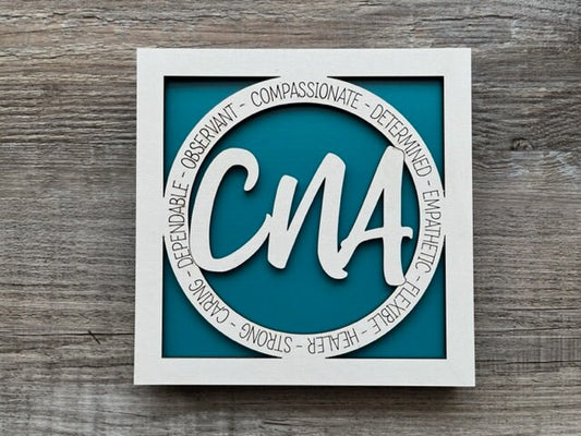 CNA Sign/ CNA Plaque/ CNA Gift/ Occupational Gift/ Gift for Certified Nursing Assistant/ Career Gift/ Certified Nursing Assistant Gift